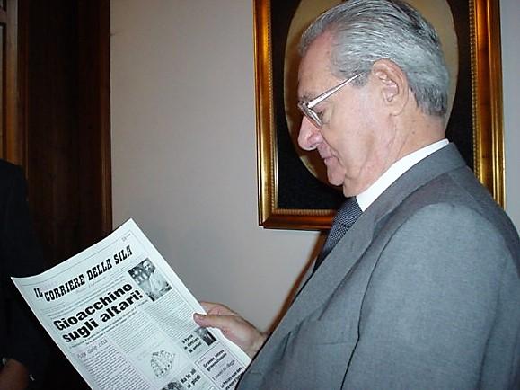 Cesare Romiti già patron del quotidiano più importante d’Italia “Corriere della Sera”